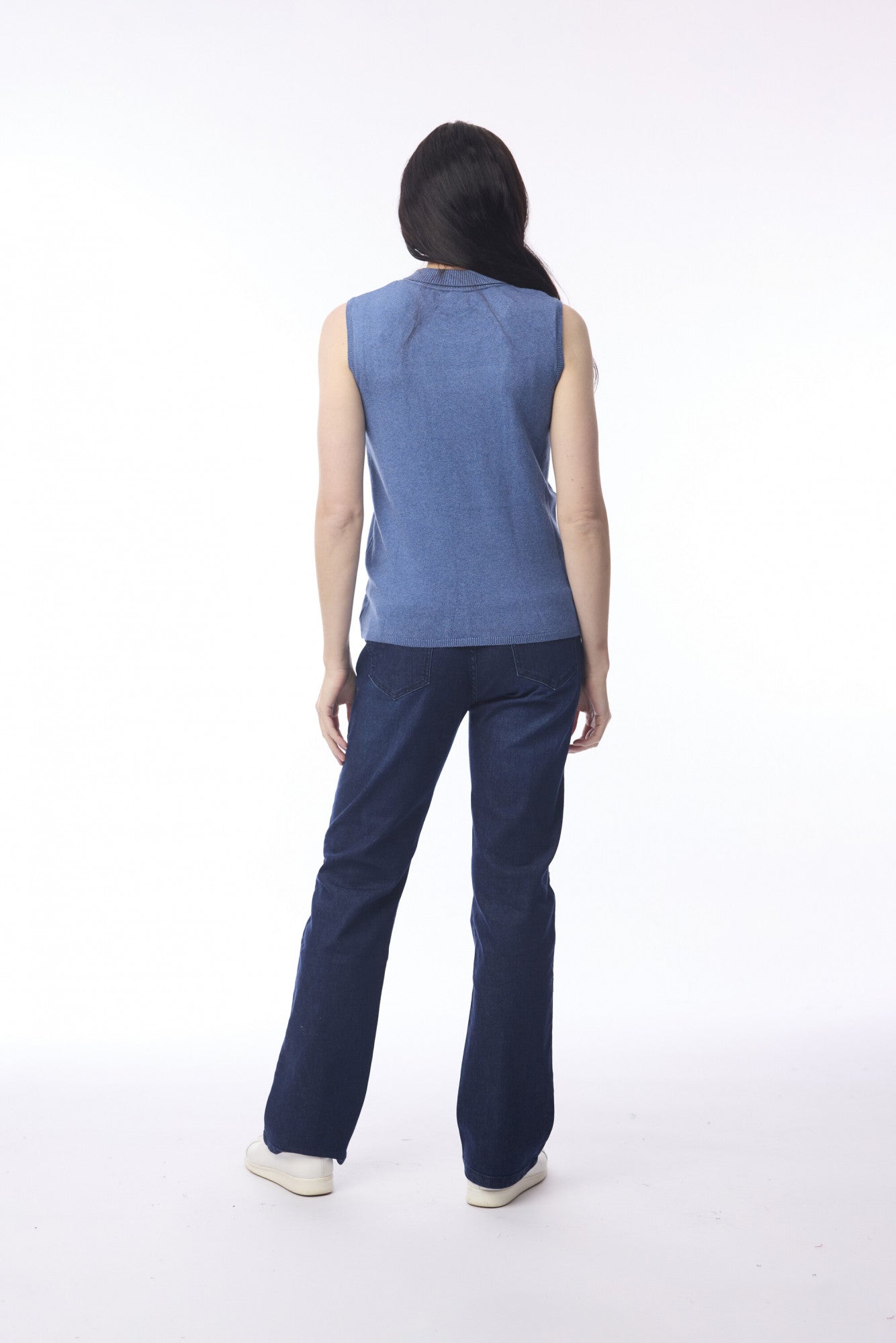 100% Cotton Knit Vest in Various Colours