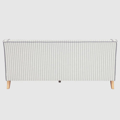 Bondi Hamptons 3 Seat Sofa Blue/White Pin Stripe