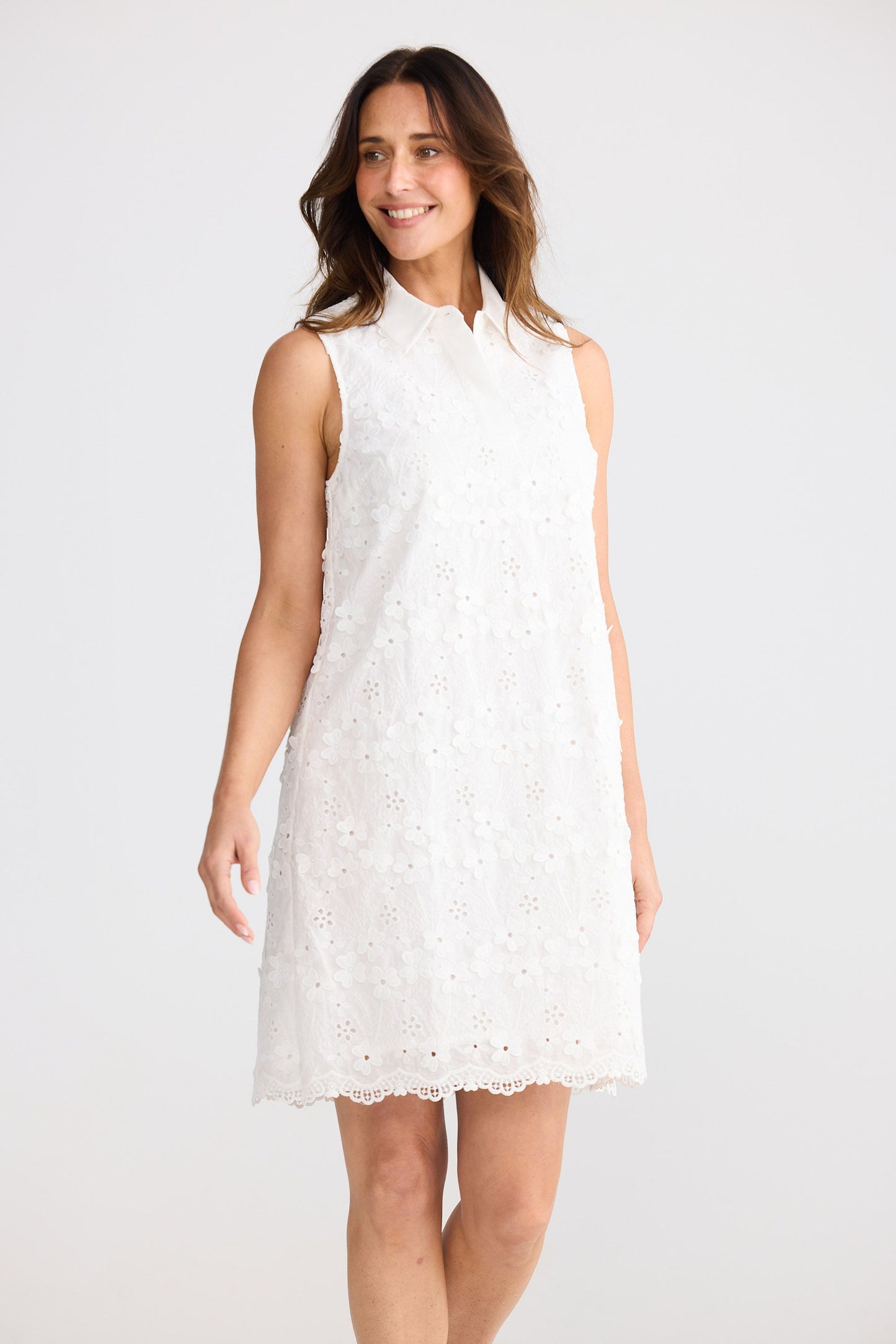 Felicity Dress in White