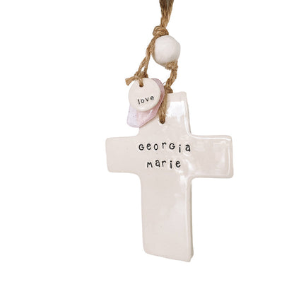 Handmade Ceramic Cross Small PRE order