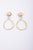 Giselle Earrings - Gold + Diamond