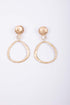 Giselle Earrings - Gold + Diamond