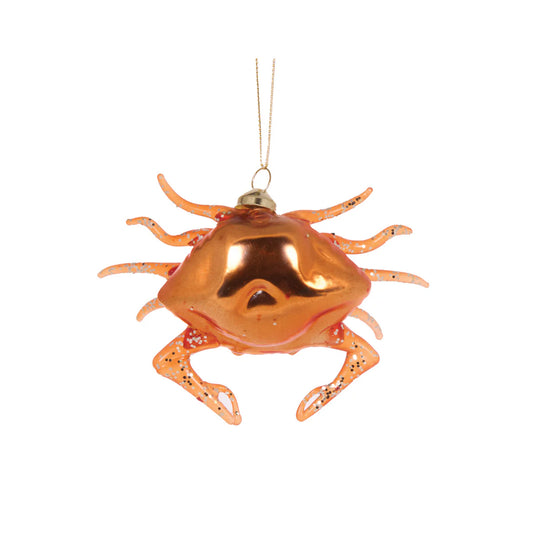 Glass Crab Hanging