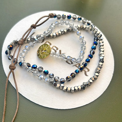 Infinity Wrap Silver Hues