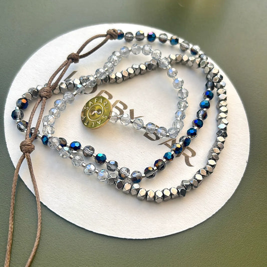 Infinity Wrap Silver Hues