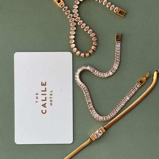 Kristy Tennis Bracelet - Crystal