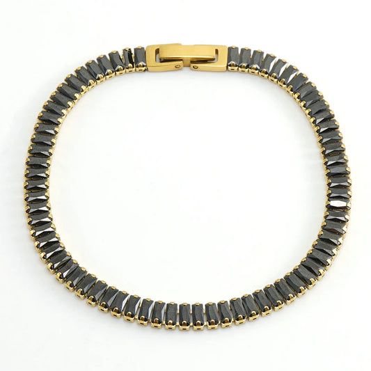 Kristy Tennis Bracelet - Midnight