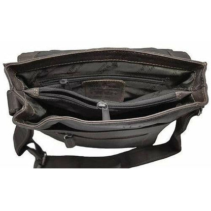 Torquay Leather Shoulder Bag - Black