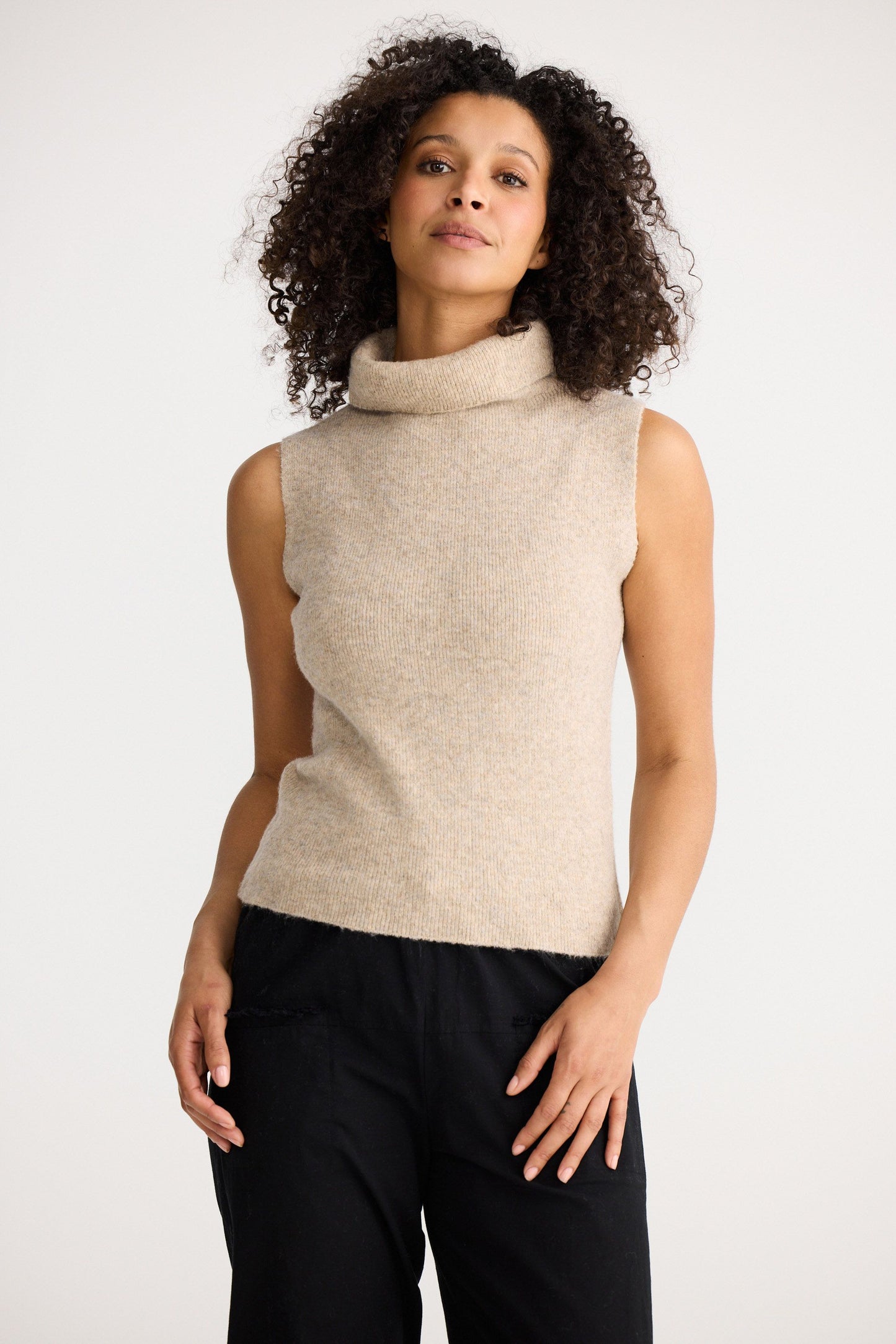 Lucerne Knit Top in Oatmeal