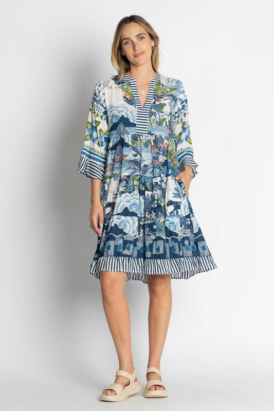 Dita Dress - Ocean