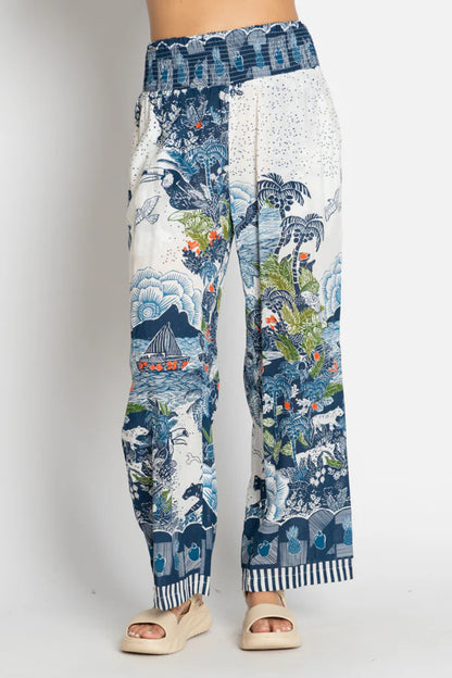 Dita Pant - Ocean