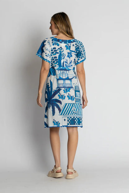 Karasi Dress in White