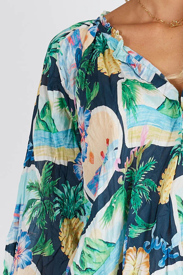 Surf Top in Navy