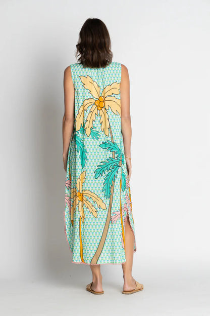 Aquila Sleeveless Maxi in Mist