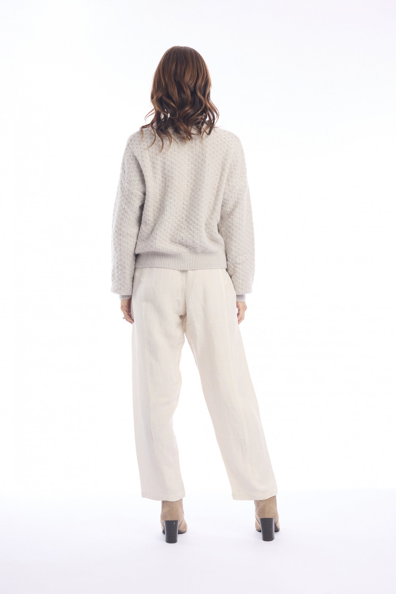 Linen Pant in Natural