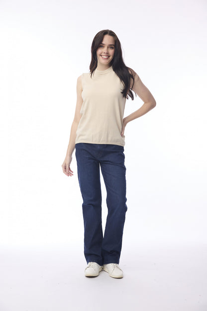 100% Cotton Knit Vest in Various Colours