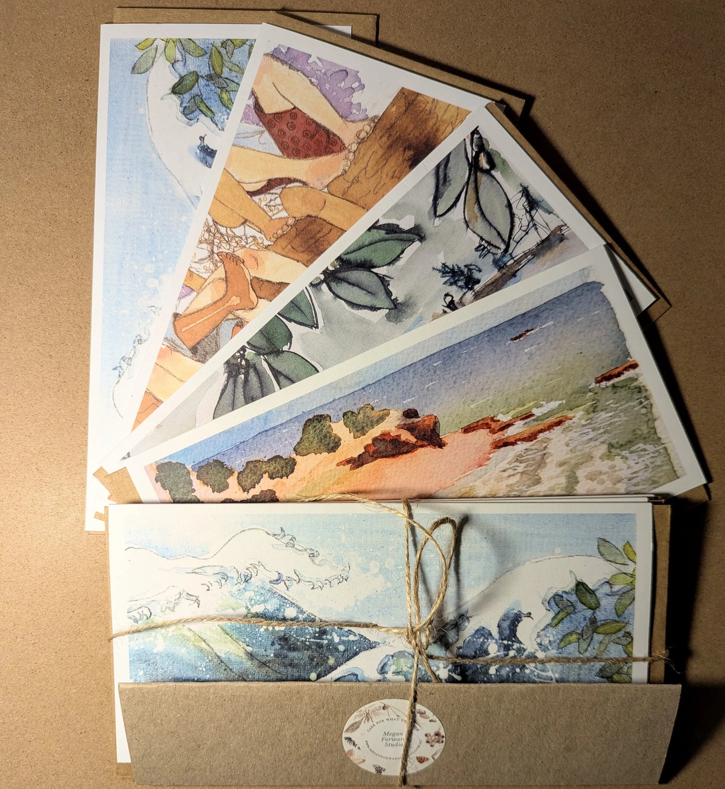 Local Scenes Panorama Card Set of 4 – Megan Forward