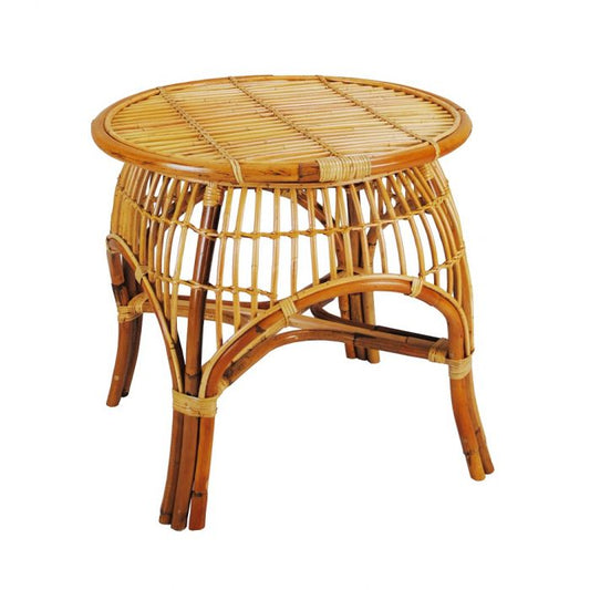 Bowen Rattan Round Side Table