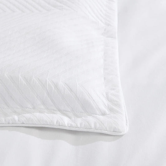Atlantis Chevron Jacquard Coverlet Set