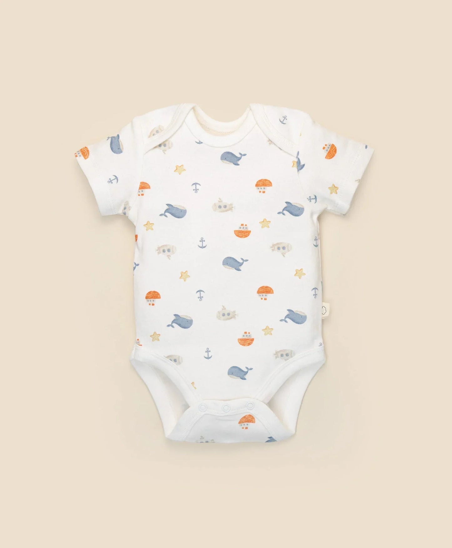 Short Sleeve Body Suit - Sea - 000 to 0