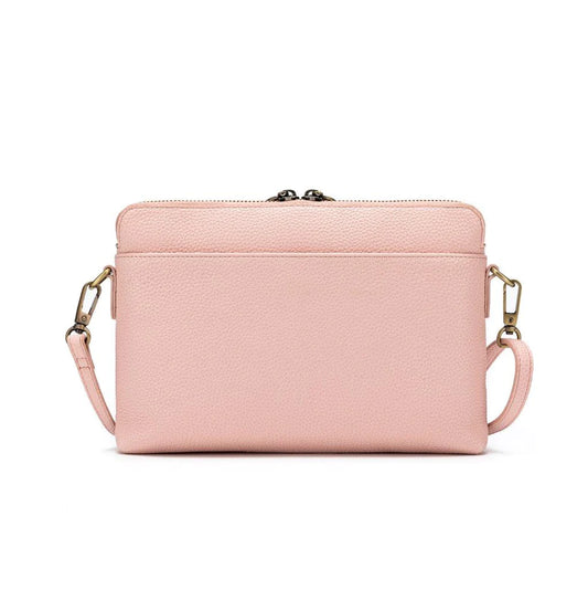 Kiara Crossbody/Clutch in Pink