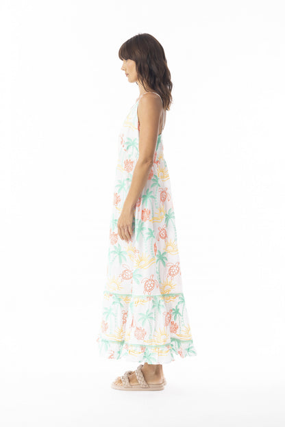 Coral Dress Strappy