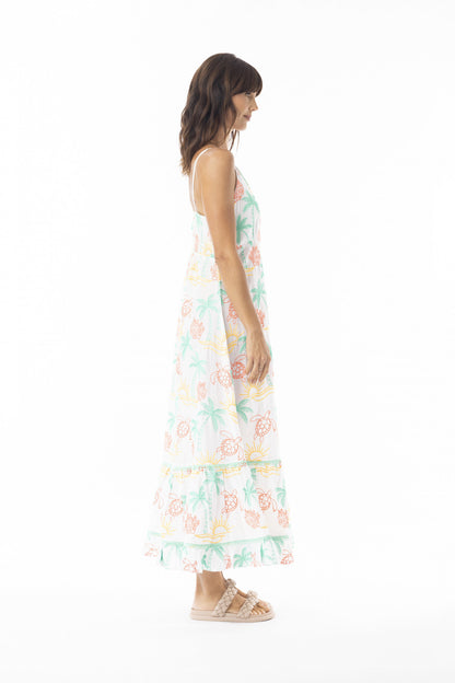 Coral Dress Strappy