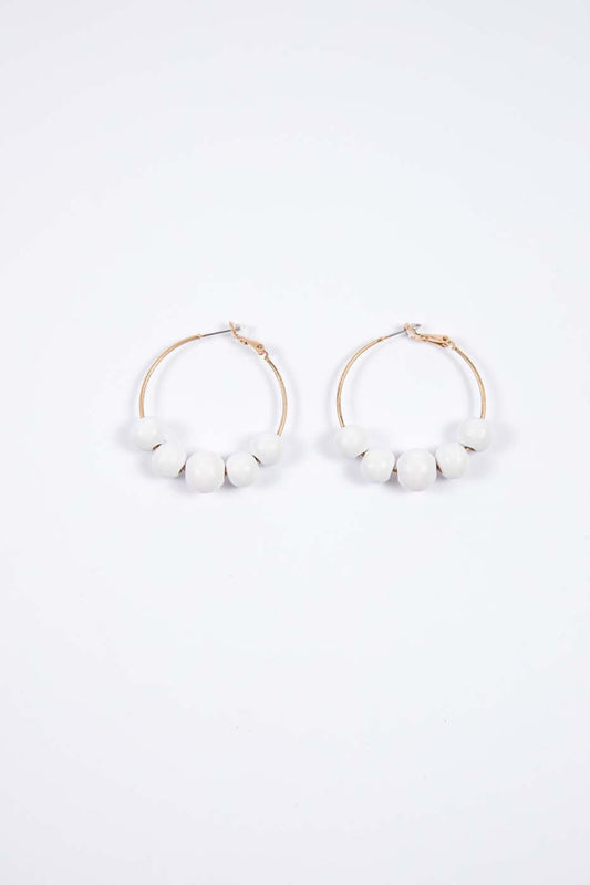 Salsa Earrings- White