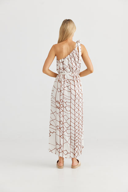 Zagora Dress in Indus