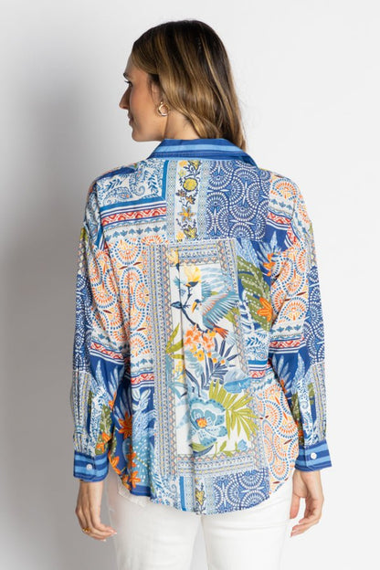 Velora Shirt in Ocean
