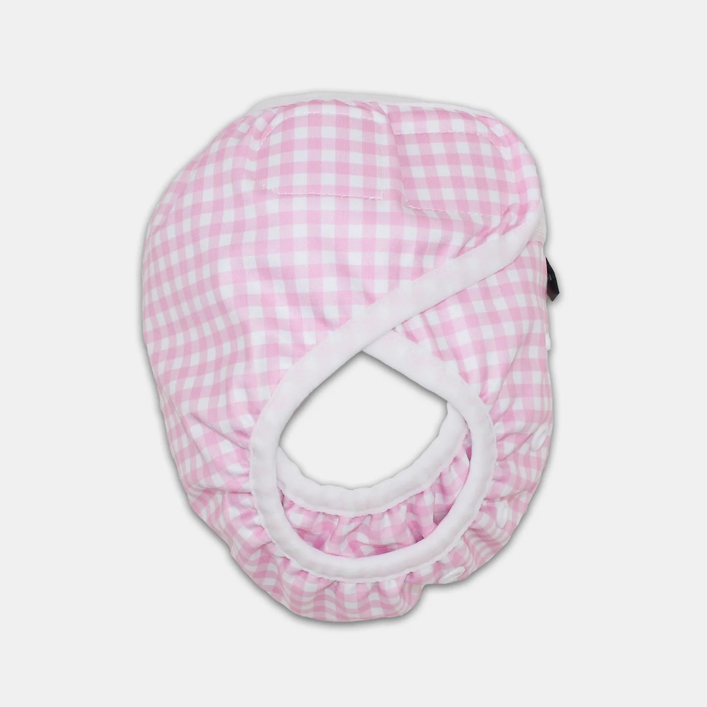 Tyoub Pink Check Swim Nappy