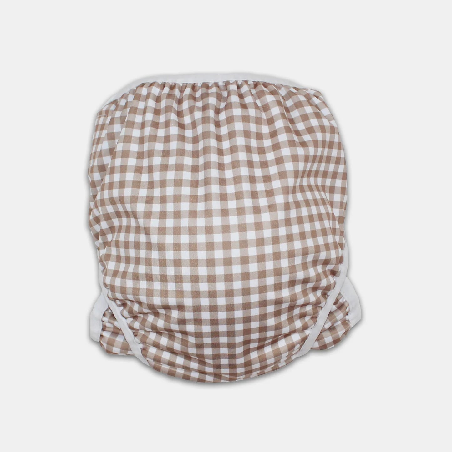Tyoub Fawn Check Swim Nappy