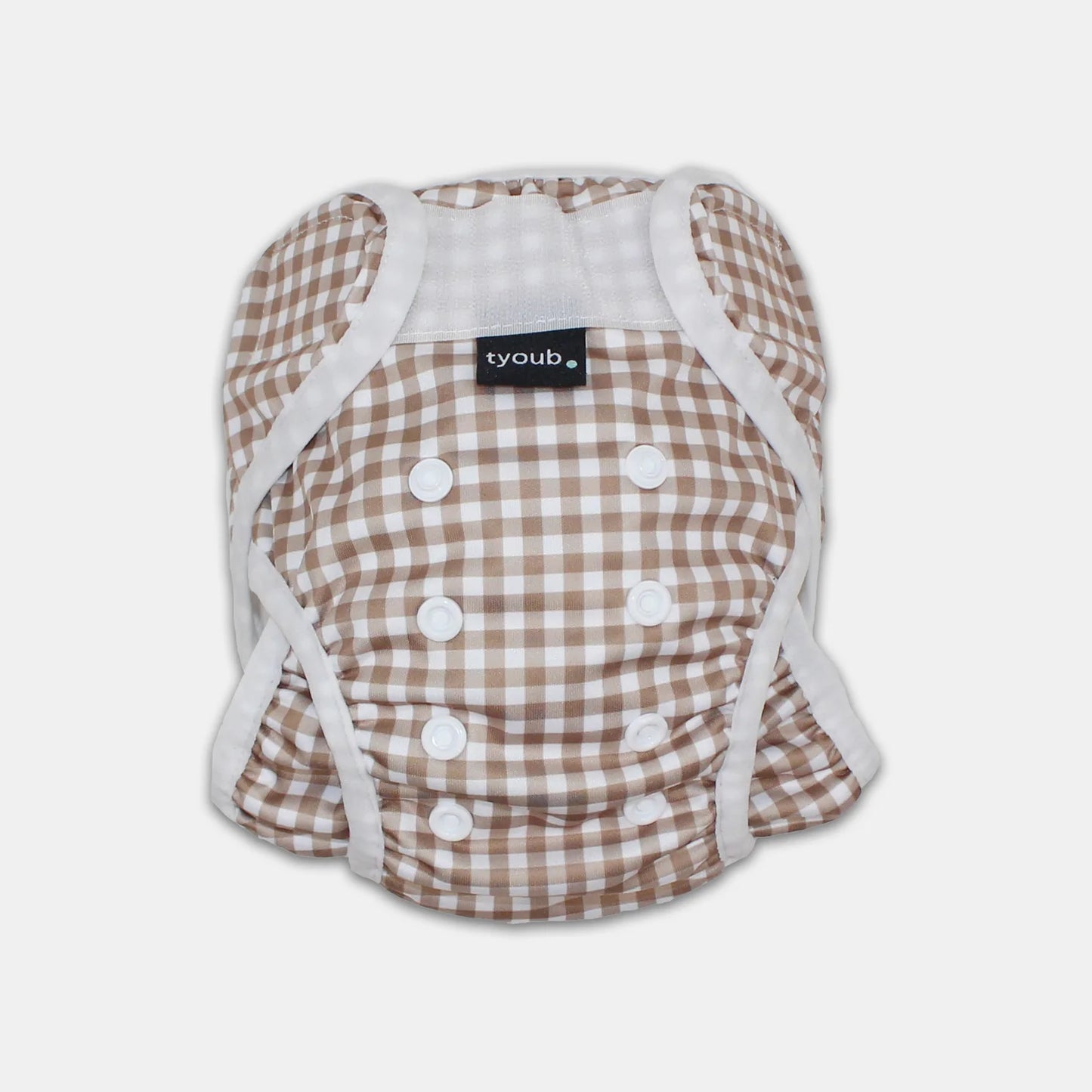 Tyoub Fawn Check Swim Nappy