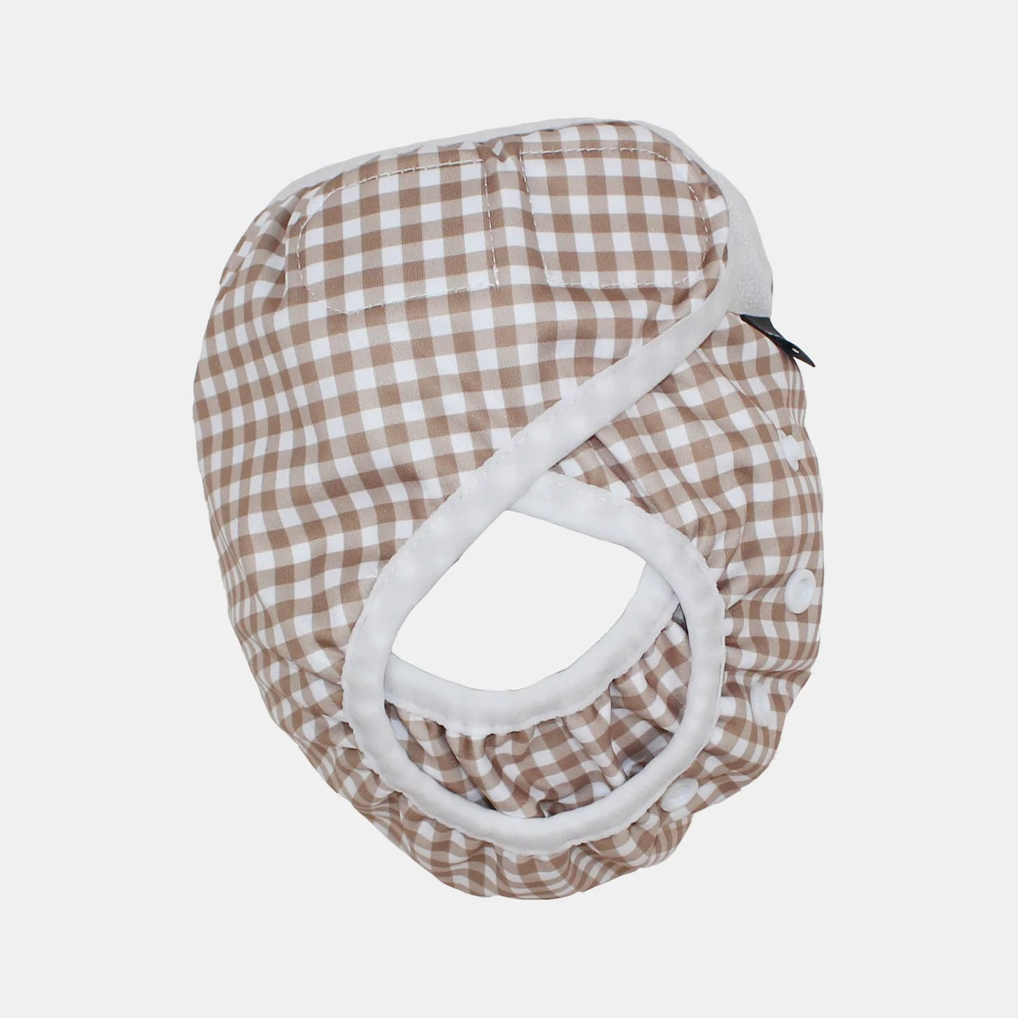 Tyoub Fawn Check Swim Nappy