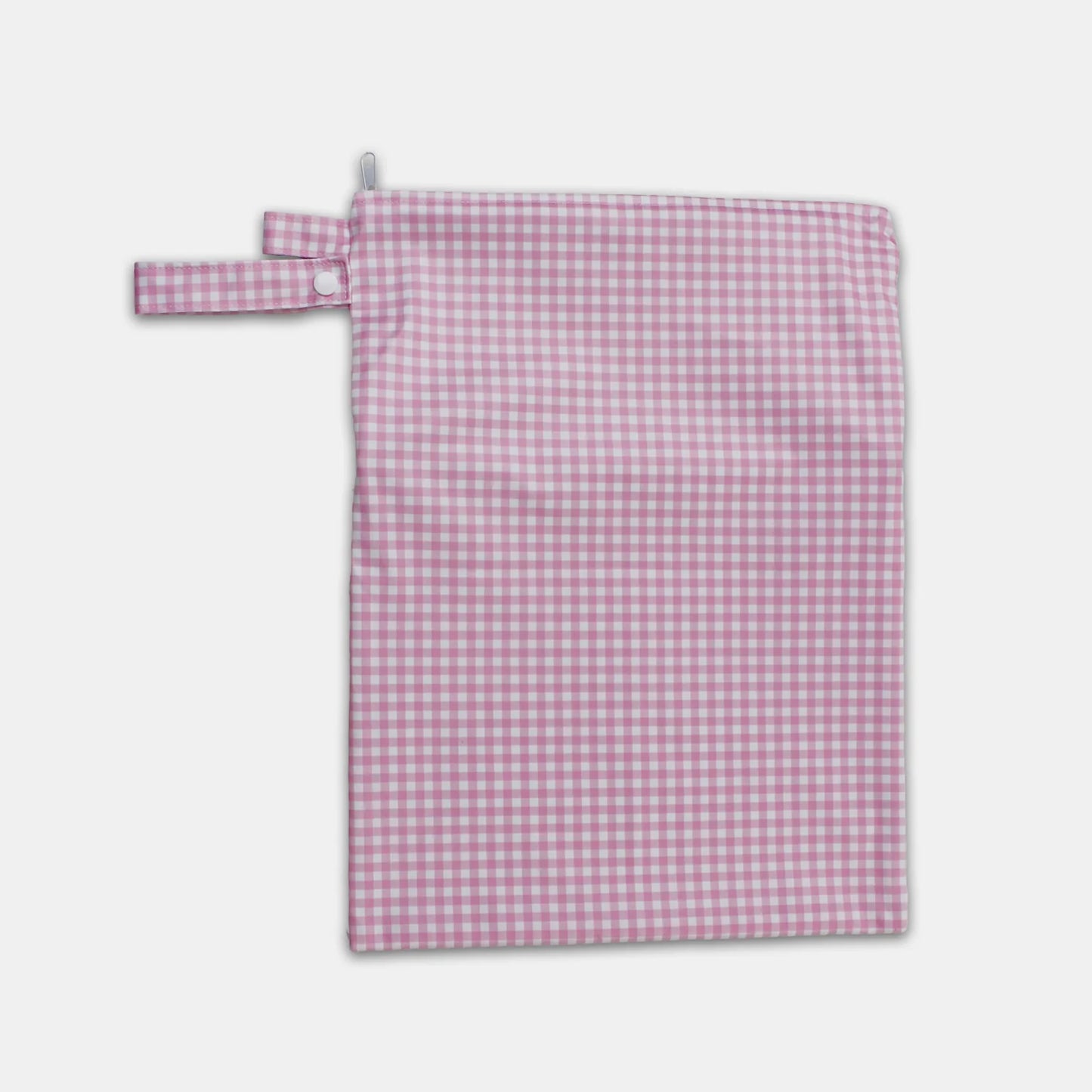 Tyoub Pink Check Swim Bag set