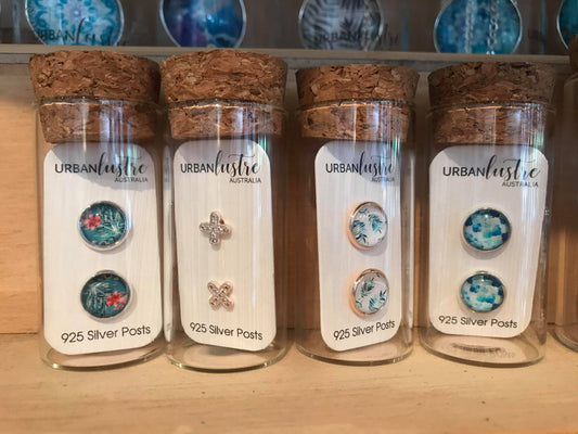 Urban Lustre Single Stud Earrings
