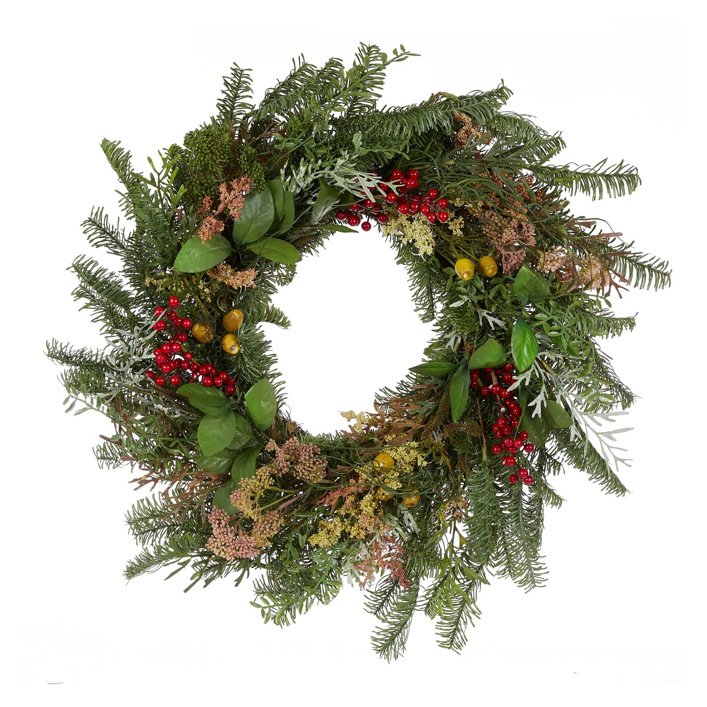 Flora Wreath with Gumnuts - 60cm.