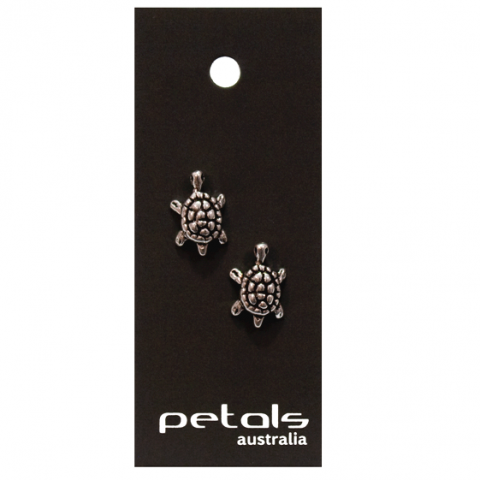 Petals Turtle Earrings
