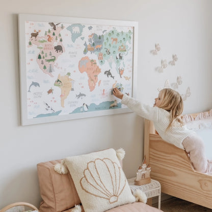 World Map Print