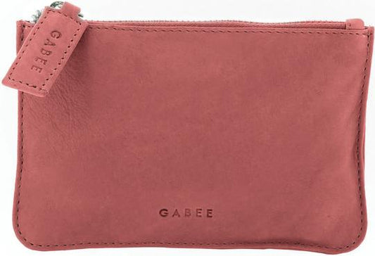 Village Soft Leather Purse in Coral