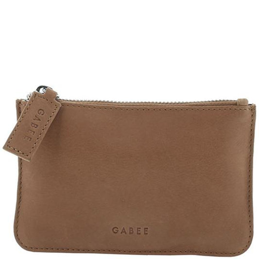 Village Soft Leather Purse in Taupe
