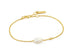 Gold Pearl Bracelet