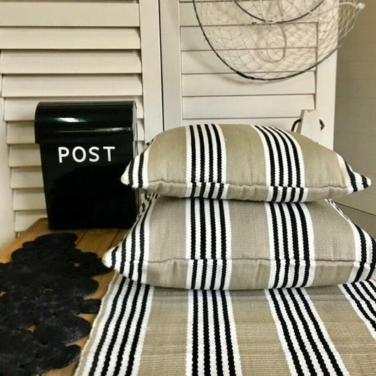 Durban Stripe Outdoor Cushion Cover 50 cm
