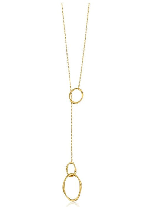 Gold Swirl Nexus Necklace