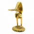 Brass Mermaid Handstand on Clam