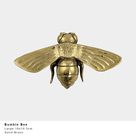 Brass Bumble Bee Gold various sizes