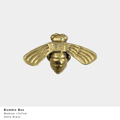 Brass Bumble Bee Gold various sizes