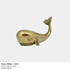 Whale- Gold- Large