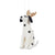 Wool Dalmatian with Antlers Decoration