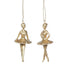 Gold Ballerina Hanging Decoration